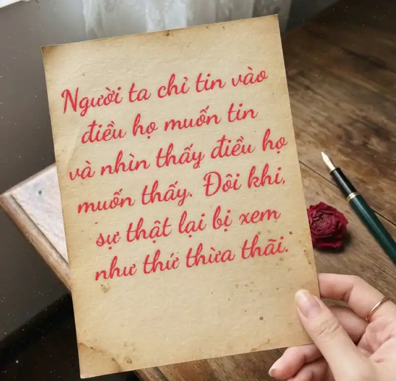 Một sáng nhìn lại mình