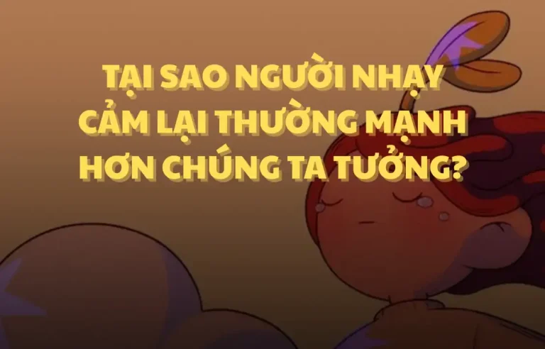 Người hay khóc không hề yếu đuối