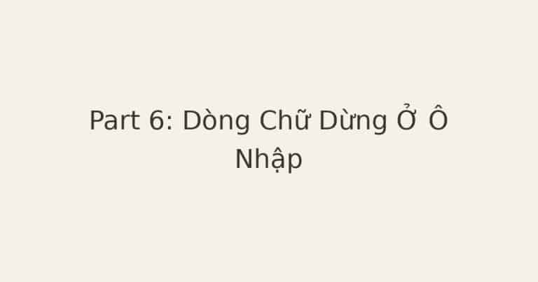 tin nhắn chưa gửi - Part 6: Dòng Chữ Dừng Ở Ô Nhập