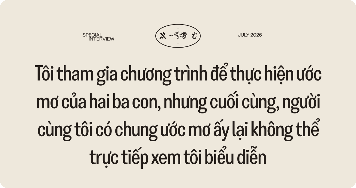 Lê Xuân Tiền và vết thương sau hào quang: Nén nỗi đau mất cha để bước lên sân khấu
