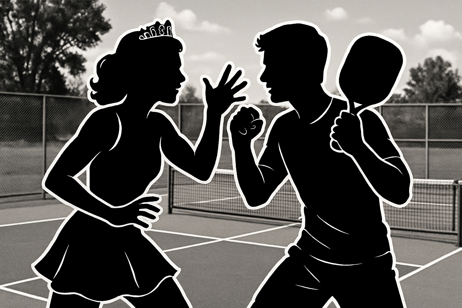 Sân pickleball biến thành 'sàn đấu': Hoa hậu Vbiz lộ khoảnh khắc xô xát gay gắt với hot boy đình đám