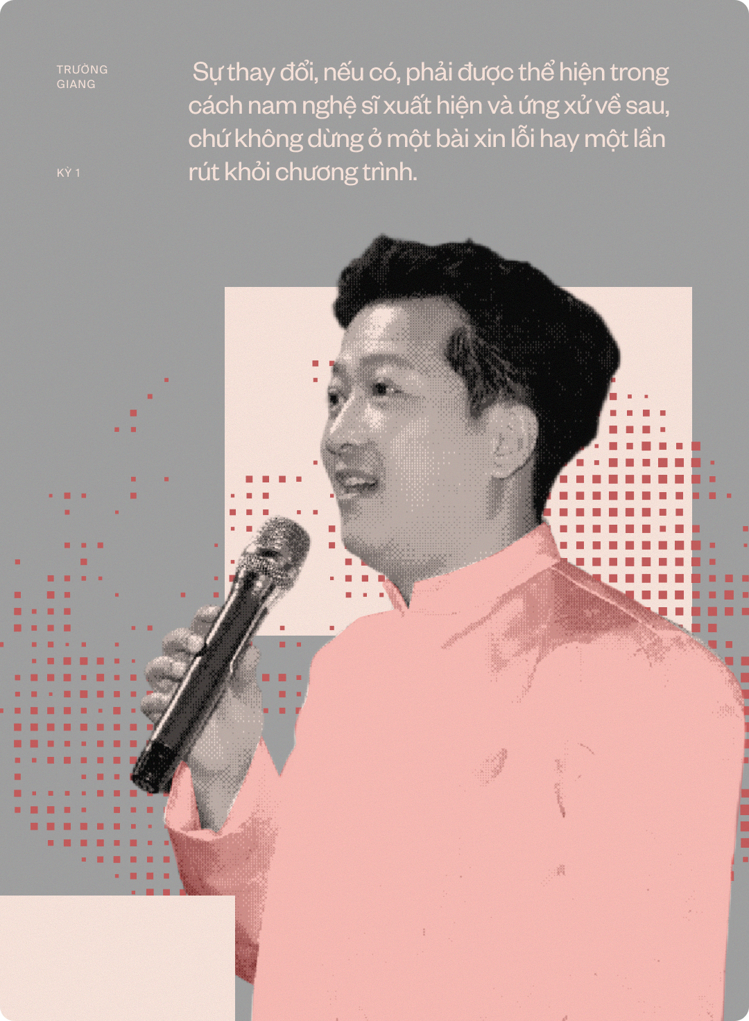 Trường Giang đối diện 'phép thử' công chúng: Bước lùi tạm thời liệu đã đủ để thứ tha?