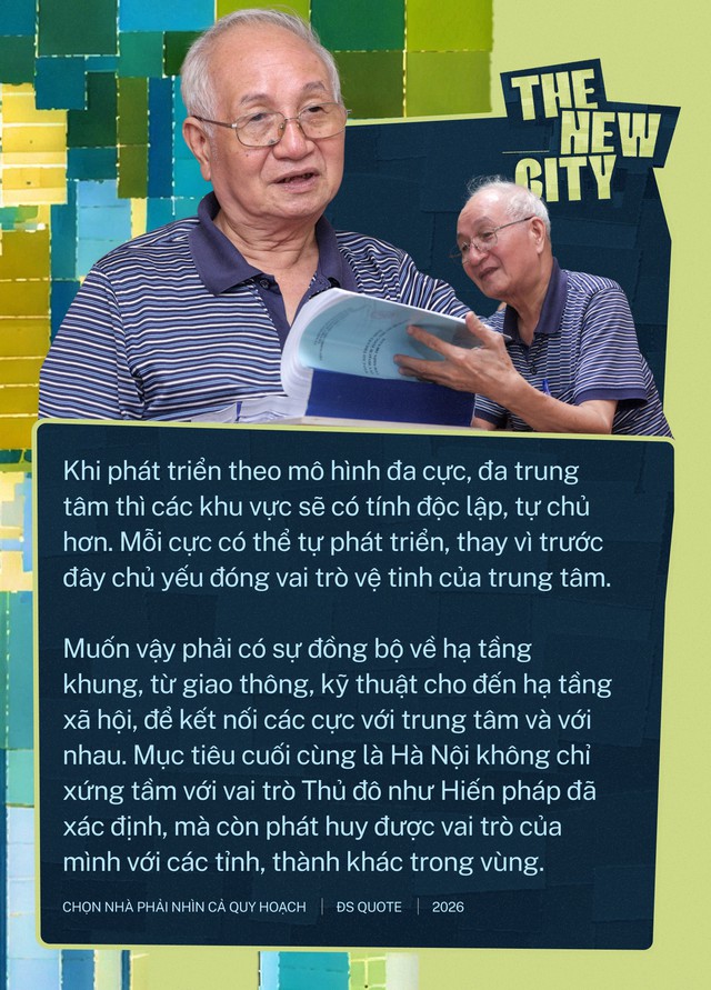 Giải mã làn sóng 'ly tâm' tại Thủ đô: Khi khái niệm trung tâm không còn bị đóng khung bởi khoảng cách địa lý