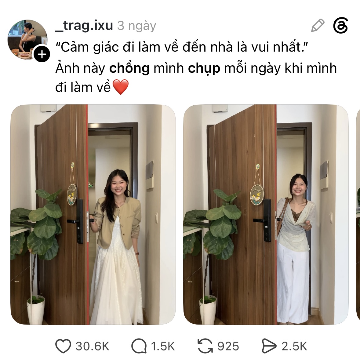 Nàng thơ U30 'gây sốt' mạng xã hội với diện mạo rạng ngời mỗi khi tan sở