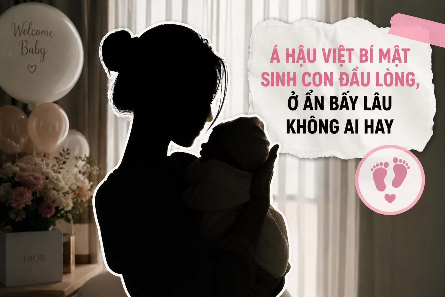 Một Á hậu Gen Z bất ngờ vắng bóng khỏi showbiz, rộ thông tin đã sinh con đầu lòng
