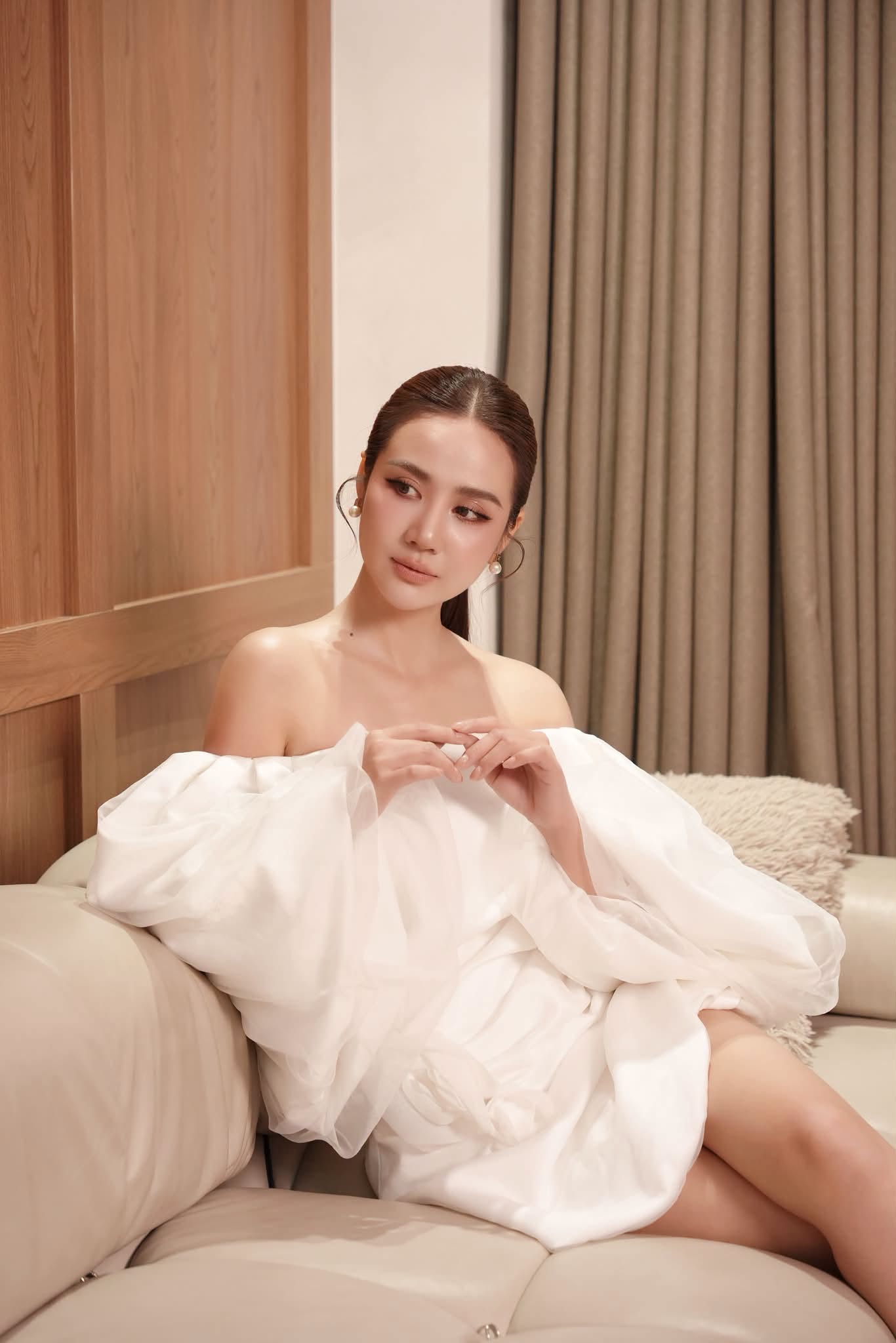 Huyền Lizzie đổi hình ảnh khi vào vai người phụ nữ bán rau trên sóng giờ vàng VTV