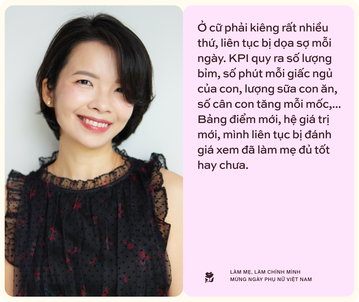 Sau khi có con, người mẹ vẫn cần một khoảng trời cho riêng mình